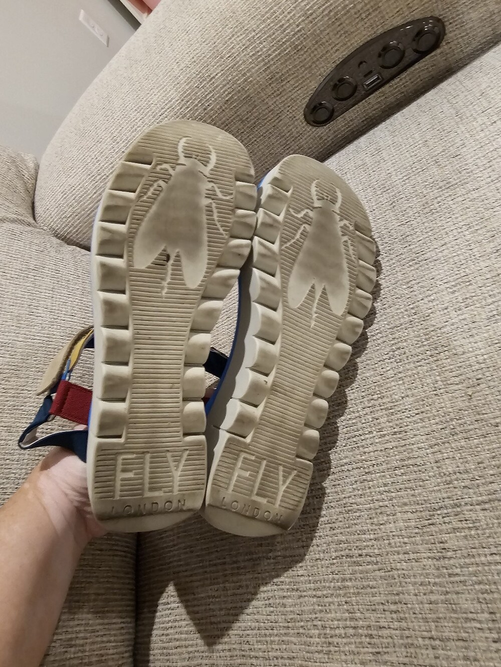 Fly London Yefa Wedge Sandals - Picture 6 of 7